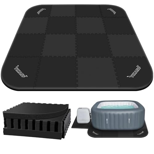 Inflatable hot tub - inflatable, mat