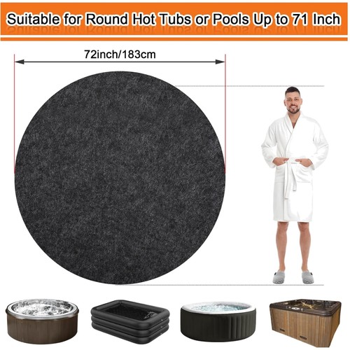 Inch hot tub mat protector - inch,