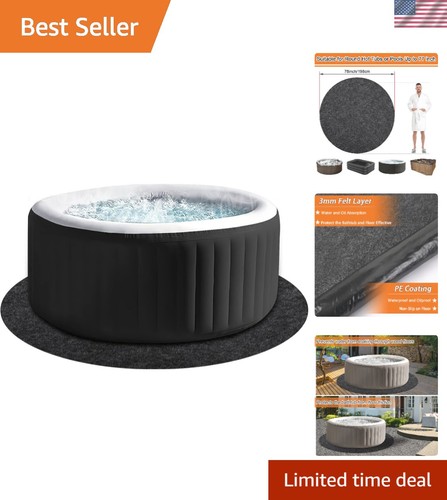 Inch round hot tub mat - inch,