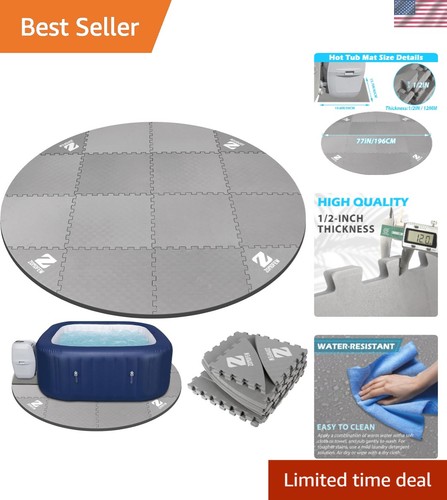 Inch insulated hot tub - 77-inch,