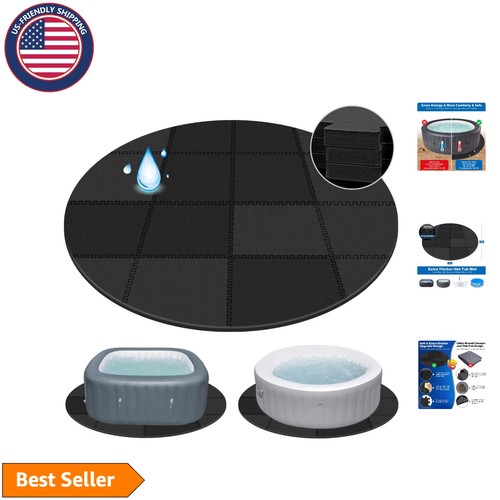 Inch round hot - round, mat